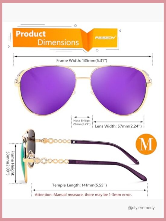 Retro Polarized Aviator Sunglasses, Metal Frame, Vintage Pilot Style main image 6